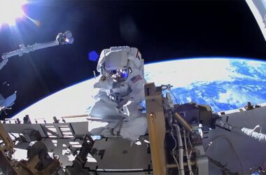 NASA Astronaut Kayla Barron Spacewalk