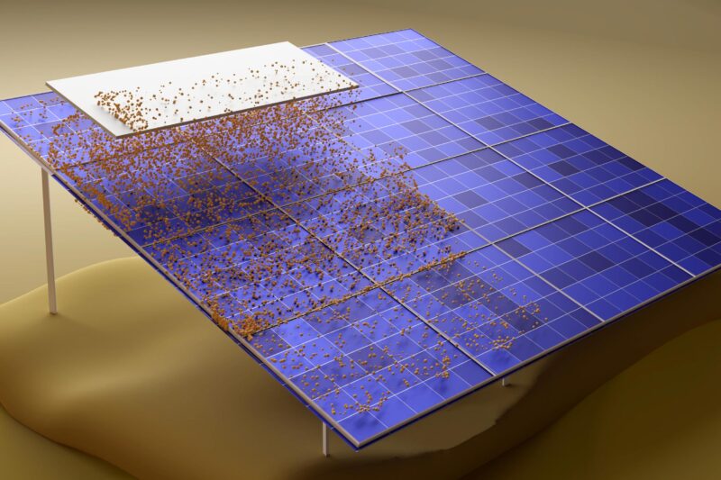 Une méthode astucieuse du MIT pour nettoyer les panneaux solaires sans eau