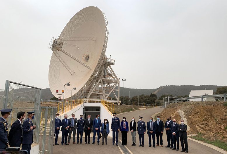 NASA DSS-53 Antenna Inauguration