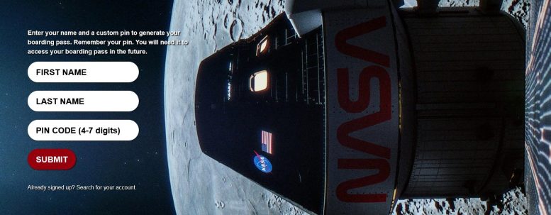 Fly Name Around the Moon With Artemis 1