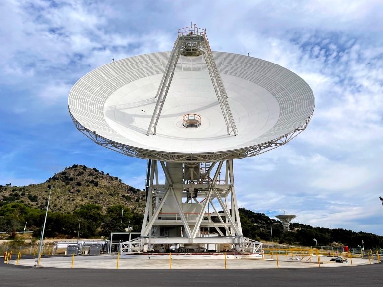 L'antenne DSS-53 de la NASA