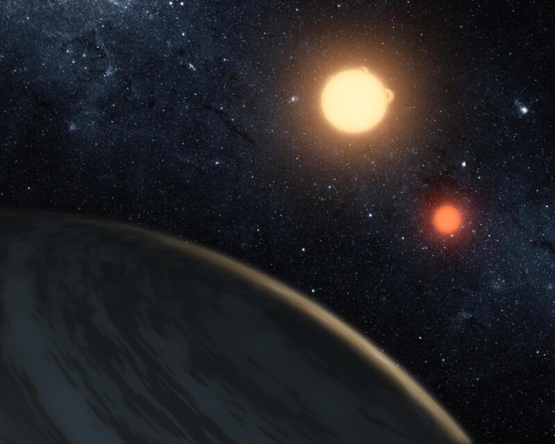 Un télescope terrestre détecte une exoplanète semblable à Tatooine avec deux soleils.