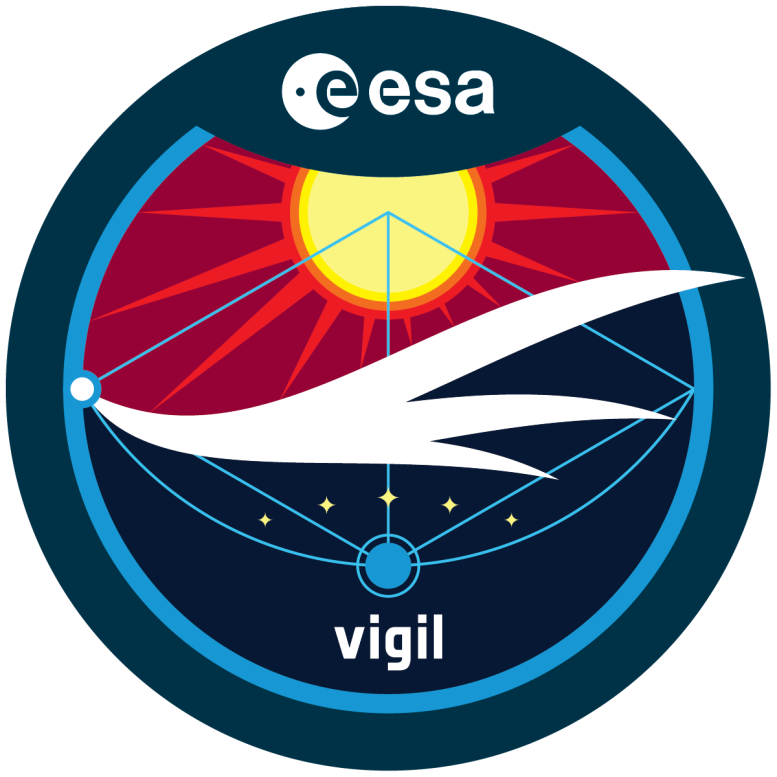 Patch de la mission Vigil de l'ESA