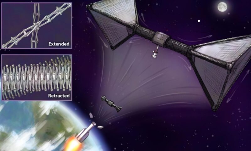 Une énorme station spatiale d'un kilomètre d'envergure avec "gravité simulée" pourrait être lancée à partir d'une seule fusée