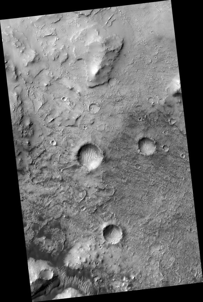 HiRISE Cratère Airy-0 Mars