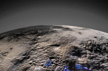 Pluto Cryovolcanic Activity
