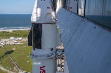 SpaceX Crew-4 Vertical at Launch Complex 39A