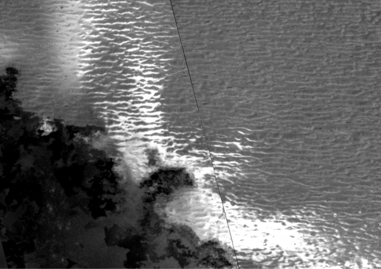 Dunes potentielles sur la lune de Jupiter Io
