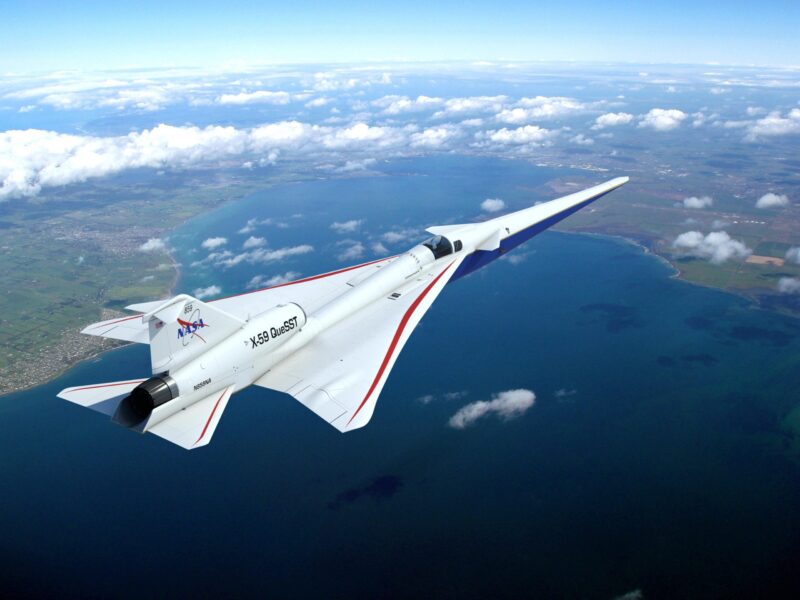 L'avion expérimental supersonique silencieux X-59 de la NASA est de retour en Californie après des essais critiques au sol.