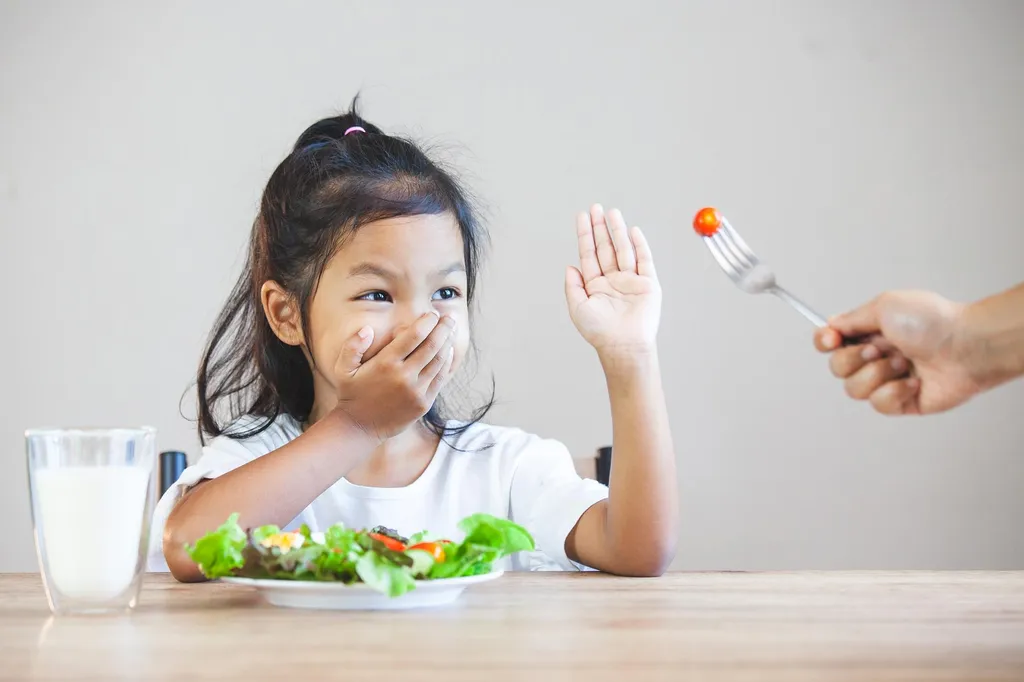 Les enfants difficiles ne mangent pas de légumes