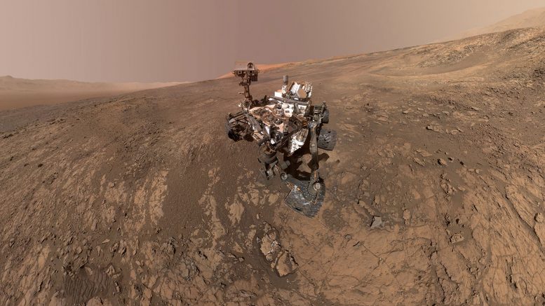Nouvel autoportrait du rover martien Curiosity de la NASA