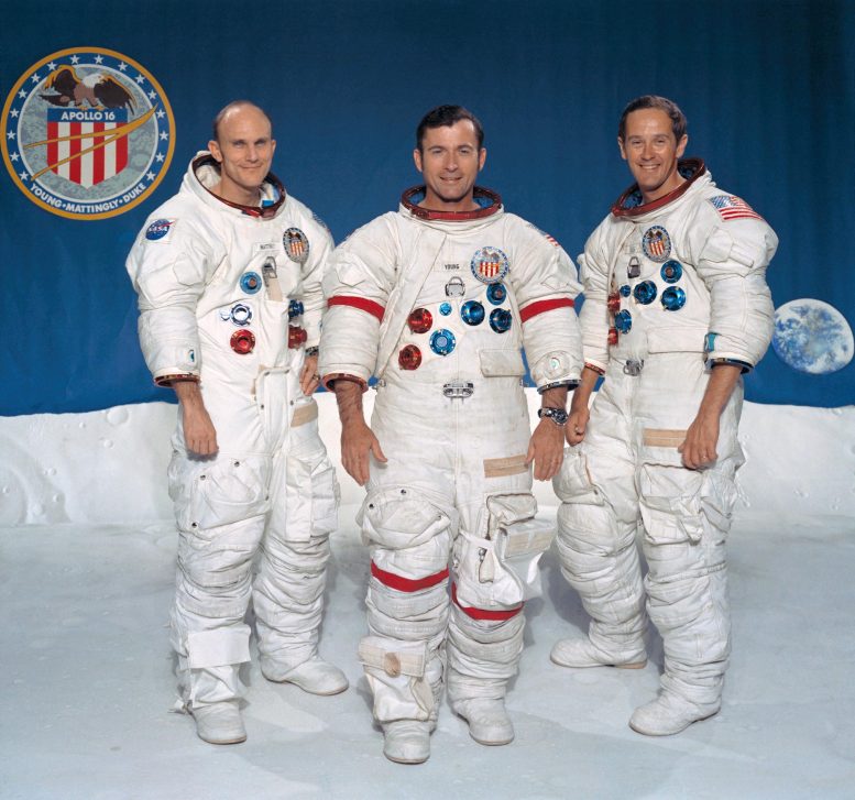 L'équipage d'Apollo 16