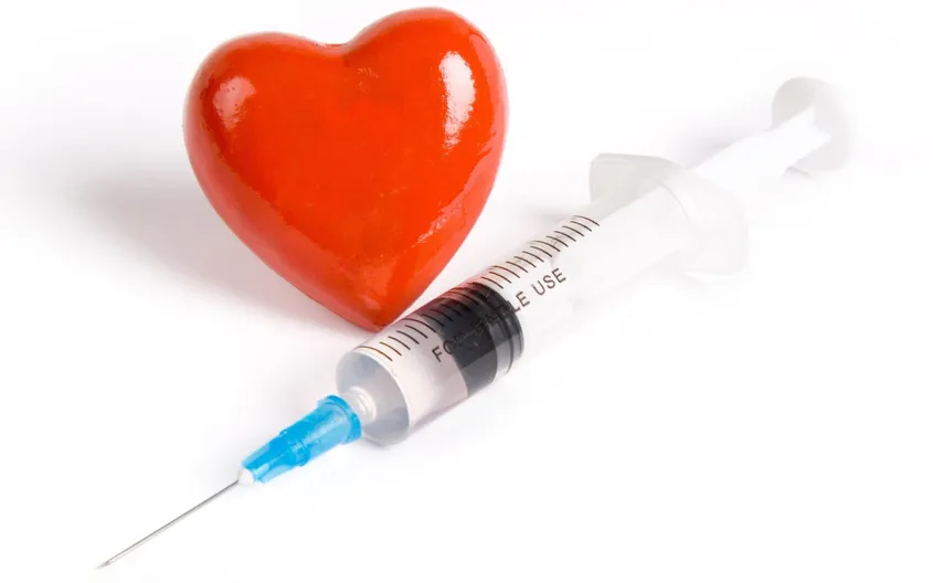 Seringue pour vaccin cardiaque