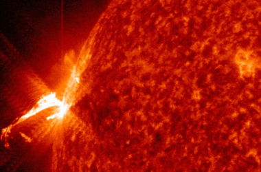 NASA SDO Solar Flare April 2022 Crop