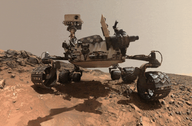 Curiosity Mars Rover Gator Back Rocks