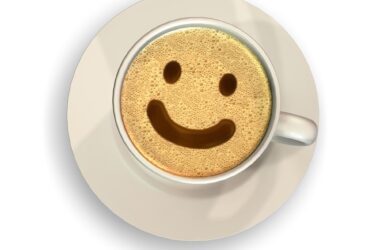 Smiling Coffee Happy