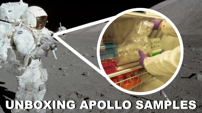Les scientifiques de la NASA commencent à étudier les échantillons congelés de la lune d'Apollo 17, vieux de 50 ans.