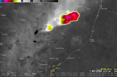 Un gigantesque feu de forêt au Nouveau-Mexique crée un nuage de feu de 8 km de long