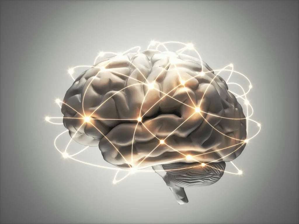 Illustration de l'augmentation de l'intelligence du cerveau