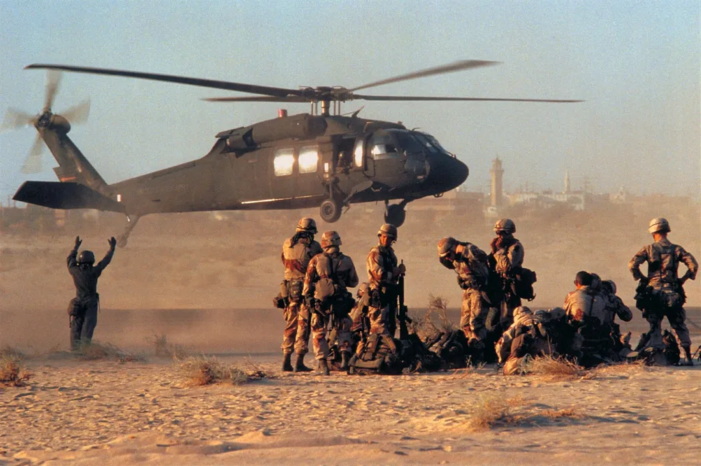 Hélicoptère Guerre du Golfe