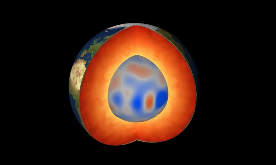 Un essaim révèle des ondes magnétiques à travers le noyau externe de la Terre