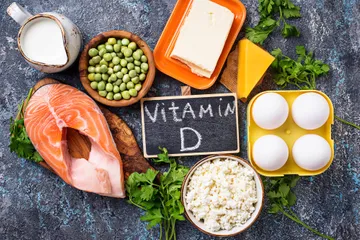 Les aliments contenant de la vitamine D