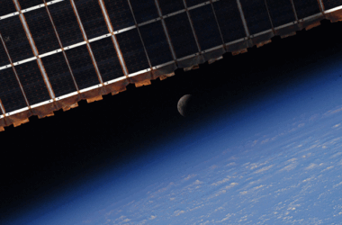 Lunar Eclipse From International Space Station