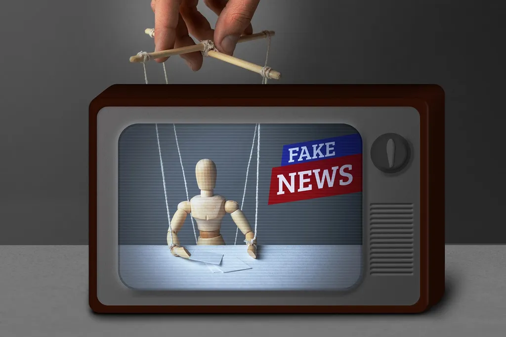 Fake News Propagande Marionnettes des médias
