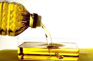 Pouring Cooking Oil