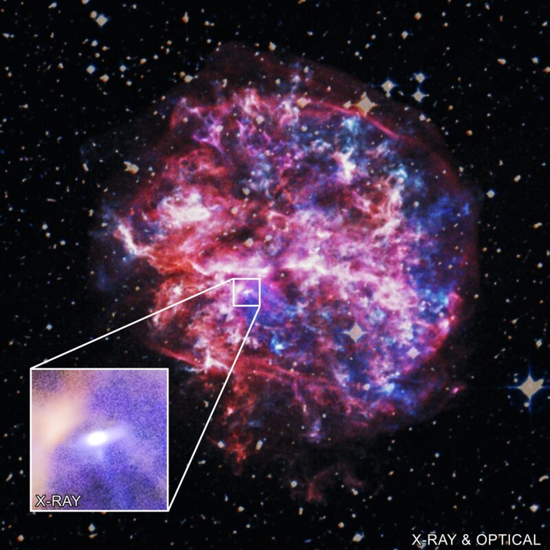 Découverte d'un pulsar traversant la Voie lactée à plus d'un million de miles par heure