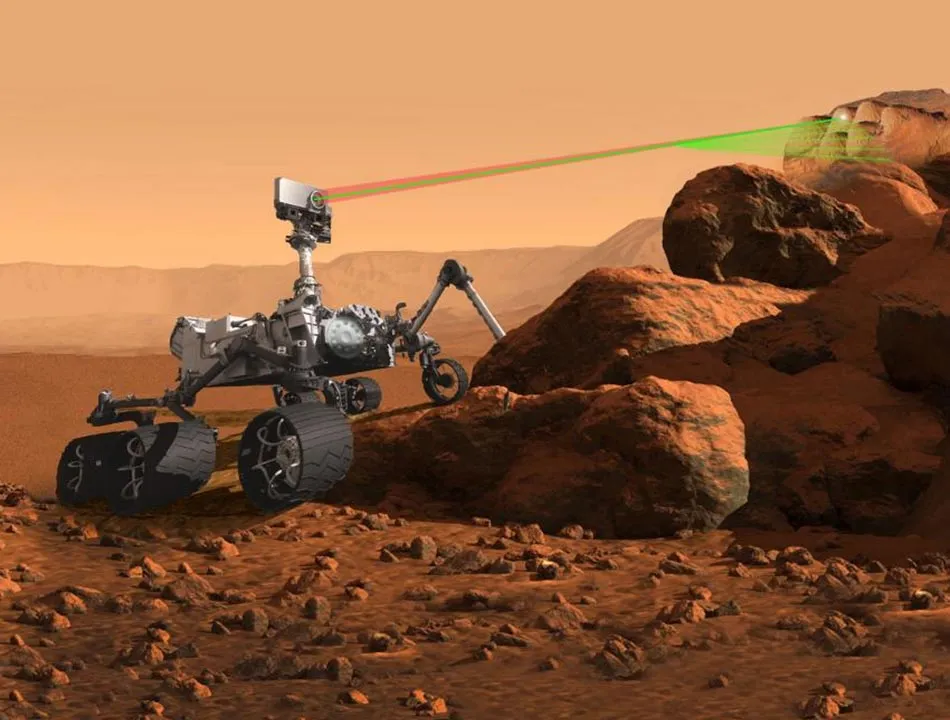 Zapping laser de Mars 2020 SuperCam