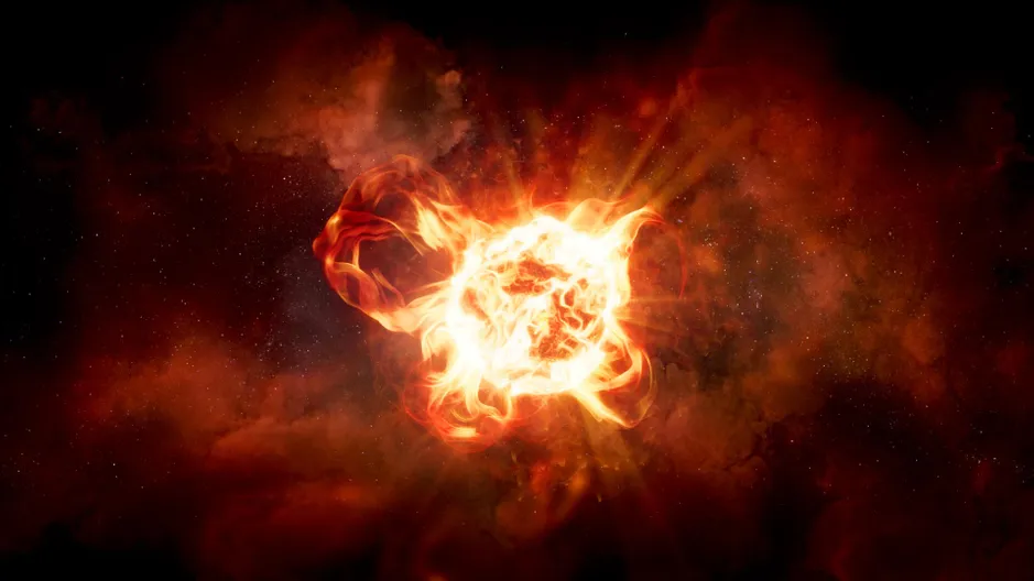 L'étoile hypergéante rouge VY Canis Majoris