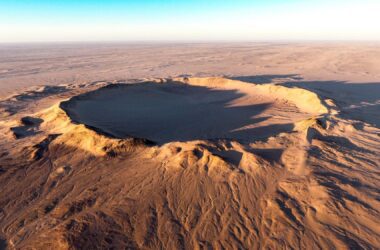 Tenoumer Crater Mauritania Crop