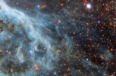 New Hubble Image of Part of the Large Magellanic Cloud