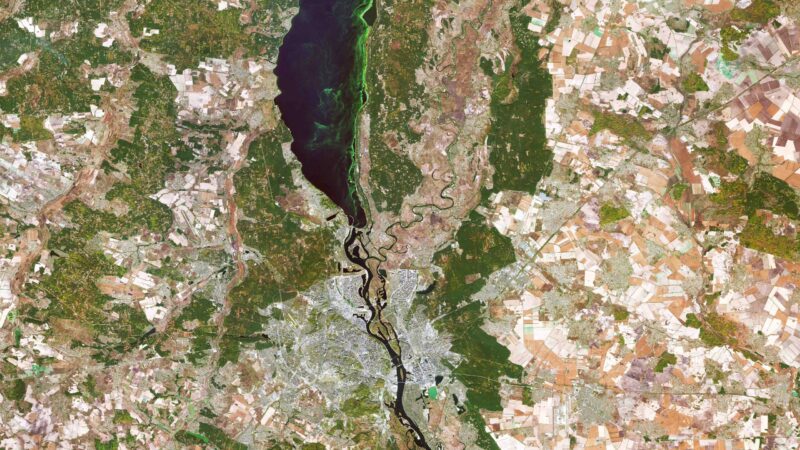 Explorer la Terre depuis l'espace : Kiev, Ukraine
