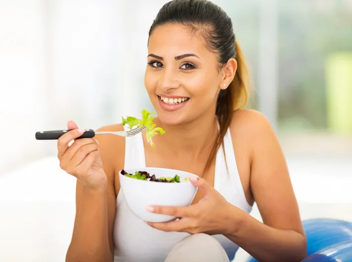 Salade pour une alimentation saine