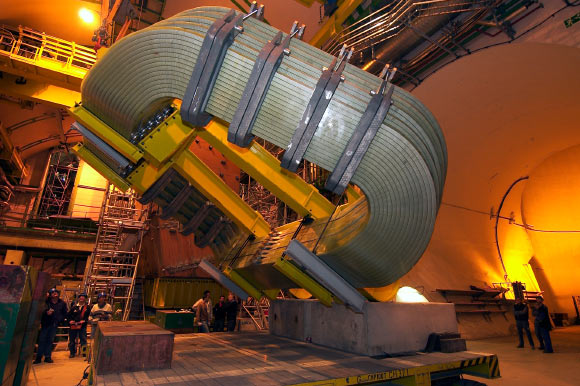 L'aimant de LHCb. Crédit image : CERN.