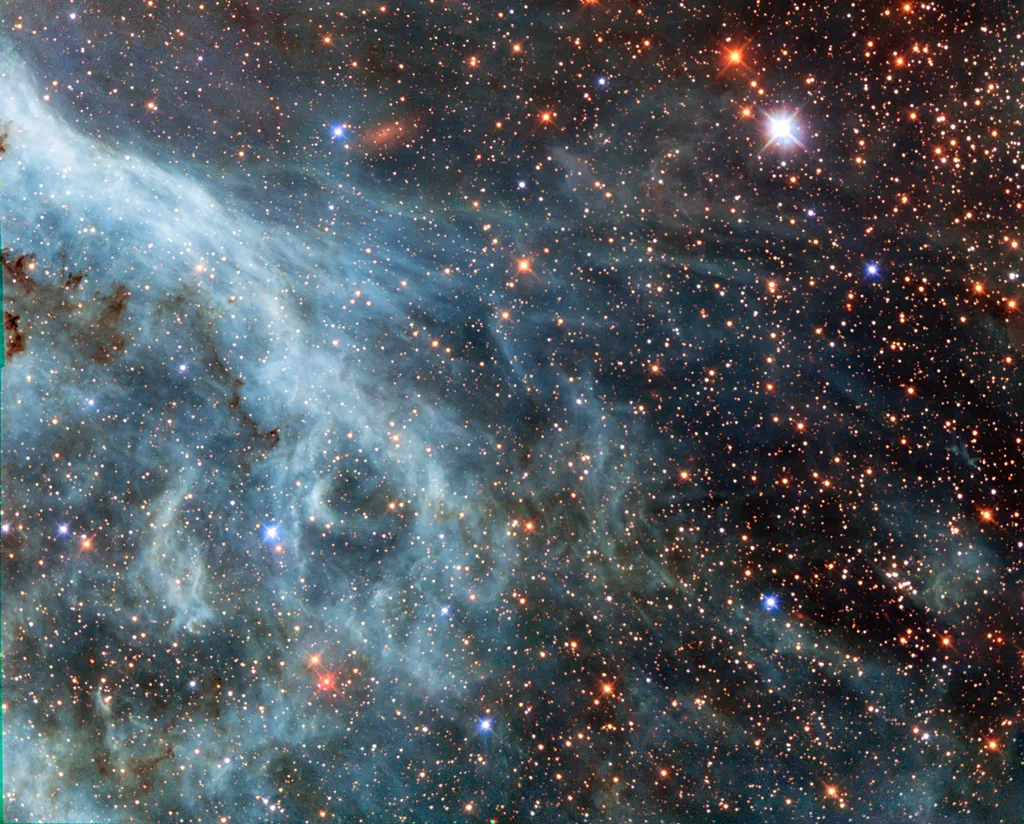 Nouvelle image Hubble d'une partie du Grand Nuage de Magellan