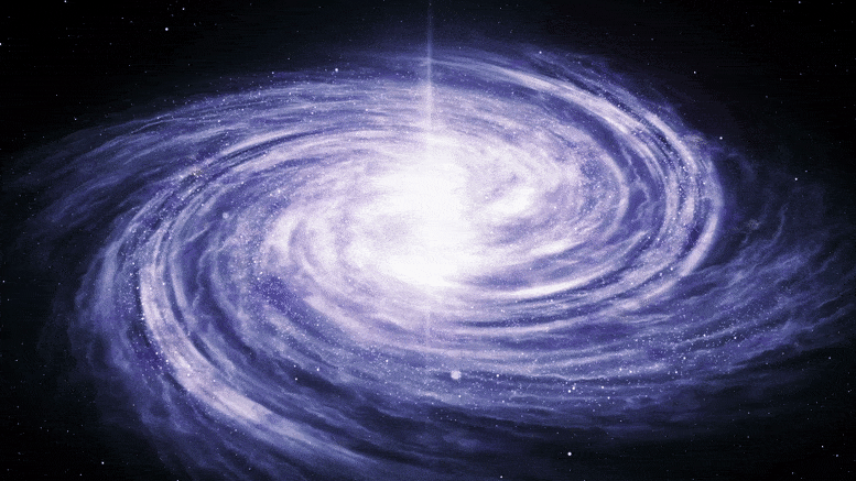 Spirale de la galaxie