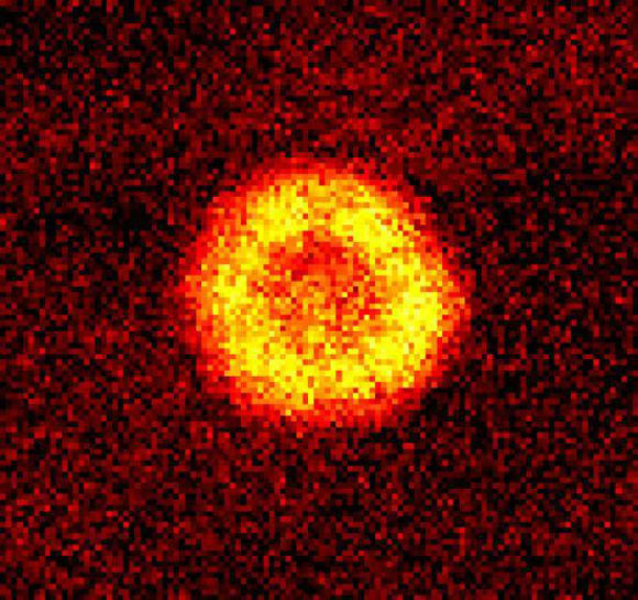 Zhang et al. démontrent la transition longtemps recherchée entre les condensats atomiques et moléculaires, l'analogue bosonique du passage d'un condensat de Bose-Einstein à un superfluide de Bardeen-Cooper-Schrieffer dans un gaz de Fermi. Crédit image : Zhang et al, doi : 10.1038/s41586-021-03443-0.