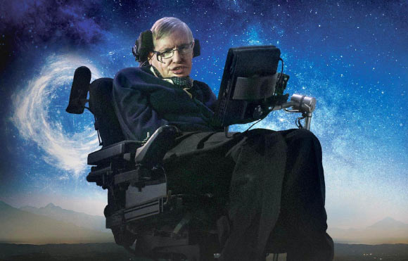 Professeur Stephen Hawking.