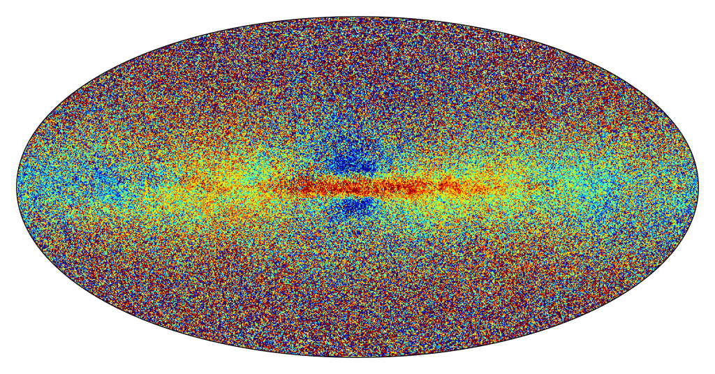 La carte chimique de Gaia de la Voie Lactée. Avec l'aimable autorisation de l'ESA. 